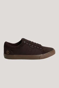 Footwear: KUSTOM Finetime Classic Sneaker Chocolate