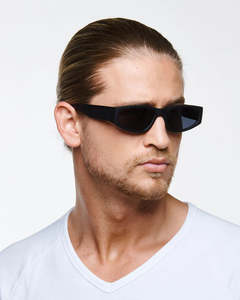 REALITY EYEWEAR The Rush Matte Black Sunglass