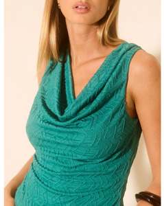 MON RENN Nola Top Teal