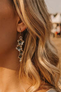TWIGG JEWELLERY Cascading Flower Earrings