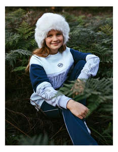 Eve Girl: EVE GIRL Alpine Panelled Relaxed Fit Crew 8-14 years