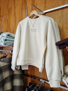 RIP CURL Surf Staple Relaxed Crew Bone