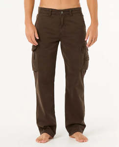 Ripcurl: RIP CURL Classic Surf Trail Relaxed Cargo Pant Coffee