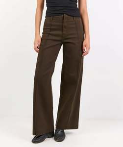 Among The Brave: AMONG THE BRAVE Tune Chocolate Stretch Pintuck Jean Pant