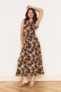 MINK PINK Vega Midi Dress Floral