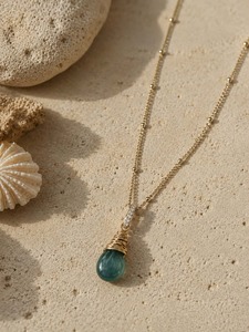 TWIGG JEWELLERY Greenstone Necklace