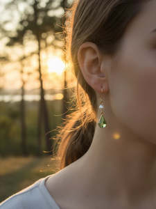 TWIGG JEWELLERY Ataahua Droplet Earrings