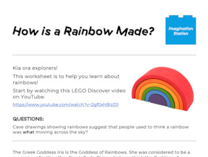 Learn At Home: How is a Rainbow Made? (Junior Version)