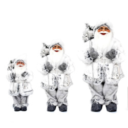 Sanats: Soft Silver Santa Collection