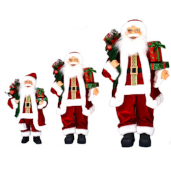 Sanats: Traditional Red Santas