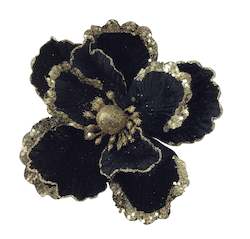 Wreaths Garlands And Flora: Black & Gold Poppy