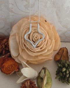Products: Sterling Silver Ring Keeper Necklace with 50cm Chain - The Chunky Jeweller