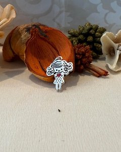 Sterling Silver Cute Little Girl Pendant - The Chunky Jeweller