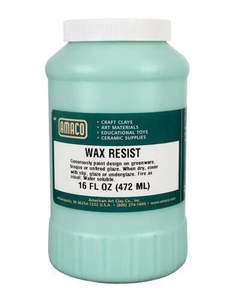 Glazes Copy 2: Amaco Wax Resist 472ml