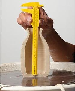 Tool: Xiem Tools Potter’s Clay Gauge Caliper & Depth Measurement Tool