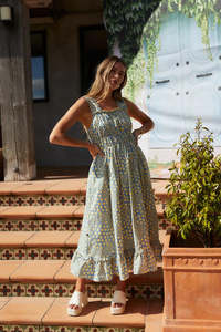 Thing Thing: Laramie Dress - Sky Garden