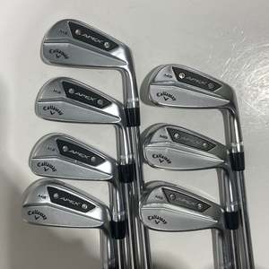Callaway Irons: Callaway Apex MB (2024) Iron Set 4-P Stiff Flex