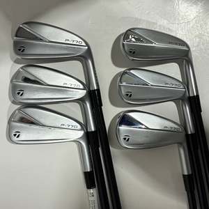 Taylormade Irons: TaylorMade P770 (2023) Iron Set 5-P Stiff Flex