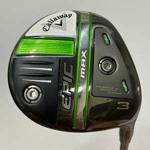 Woods Without Headcover: Callaway Epic Max 3 Wood Stiff Flex