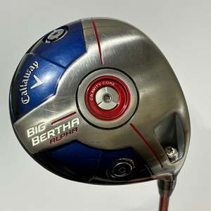 Callaway Big Bertha Alpha 9* Driver Stiff Flex Headcover Included