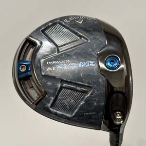 Callaway Paradym Ai Smoke Max 10.5* Driver Stiff Flex Headcover Included
