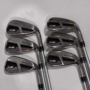 Irons: TaylorMade M6 Iron Set 5-P Stiff Flex