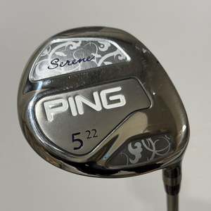 Woods: Ladies Ping Serene 5 Wood Ultra Lite Flex