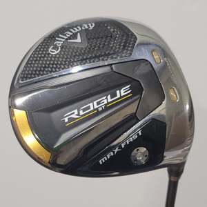 Callaway Rogue ST Max Fast 9.5* Driver Stiff Flex Headcover Included