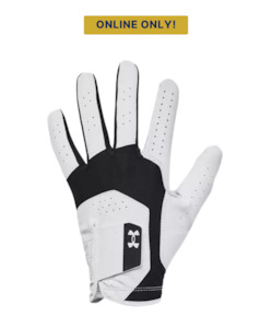 Gloves: 2024 Under Armour Men's Iso-chill Glove - Black/White/White