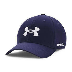 Cap: 2024 Under Armour Golf96 Men's Hat - Midnight Navy/White
