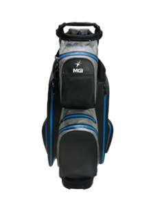 Bags: 2024 MGI Dri-Play Golf Bag - Black/Blue
