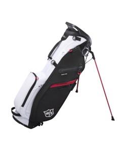 Bags: 2024 Wilson Exo Lite Stand Bag - White/Black/Red