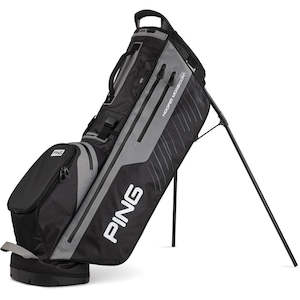 Bags: 2024 Ping Hoofer Monsoon Golf Bag - Black/Iron