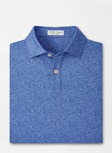 Peter Millar: 2023 Peter Millar Mens Good Boy Polo - Bondi Blue