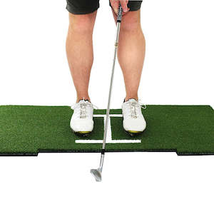 Golf Training Aids: Rukket Standing Turf Mat