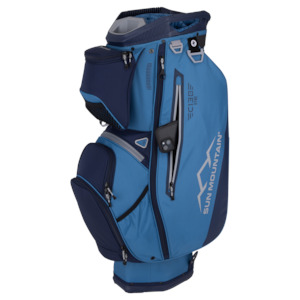 Golf Bags: 2025 Sun Mountain C130 Sync Cart Bag - Cavalry/Navy