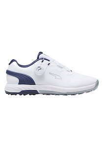 Puma Clothing: 2023 PUMA MENS ALPHACT NITRO DISC - WHITE / NAVY