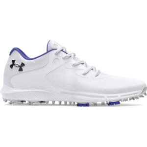 2024 Under Armour Women's Charged Breathe 2 Shoes - White/Starlight/Metallic Silver