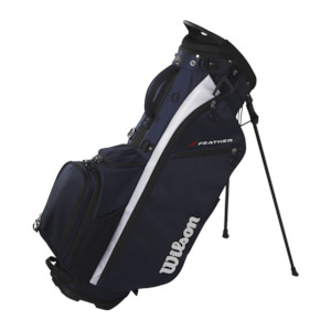 Golf Bags: 2025 Wilson Feather Stand Bag - Navy