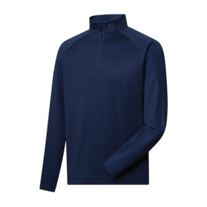 Footjoy: 2025 FootJoy Men's Tonal Dot Block Midlayer - Navy