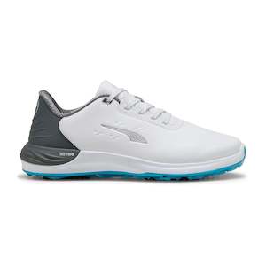 Golf Shoes: 2025 Puma Men's Phantomcat Nitro Golf Shoe - White Slate/Sky Speed Blue