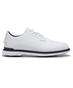 2025 Puma Men's Royale Golf Shoe - White/Deep Navy