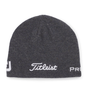 Products: 2025 Titleist Tour Merino Beanie - Charcoal/White
