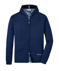 2025 Peter Millar Men's Beaumont Performance Fit Hoodie - Navy