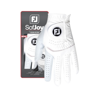 Footjoy: FootJoy Women's SofJoy Golf Glove - White
