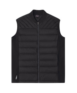 Mens Apparel: 2025 Cross Men's Hybrid Vest - Black