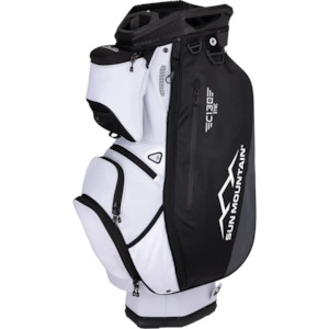 Products: 2025 Sun Mountain C130 Sync Cart Bag - White/Black
