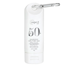 Products: Aspect Sun Envirostat® On the Go SPF 50+ 75ml The Coast Clinic