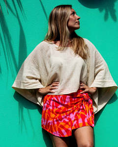 Pants And Skirts: VERA Skort Fuchsia Flame