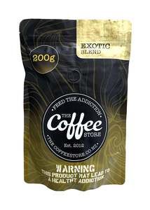 Coffee Beans And Pods: Exotic Coffee Blend 200g